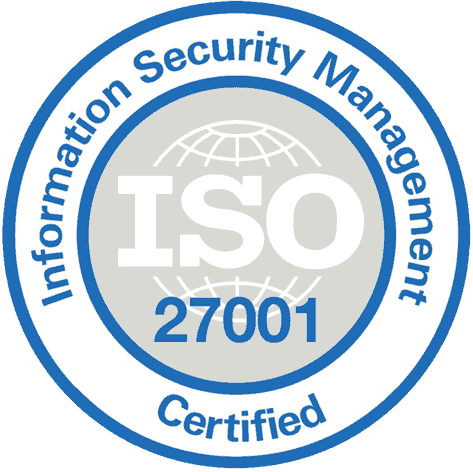 ISO 27001 sertified company